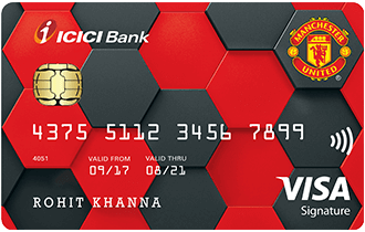 ICICI Bank Manchester United Signature Credit Card