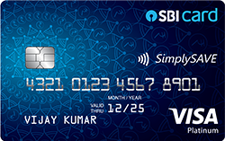 sbi simplysave credit card apply online